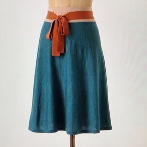 Girls from Savoy Color Blocked Sweater Skirt